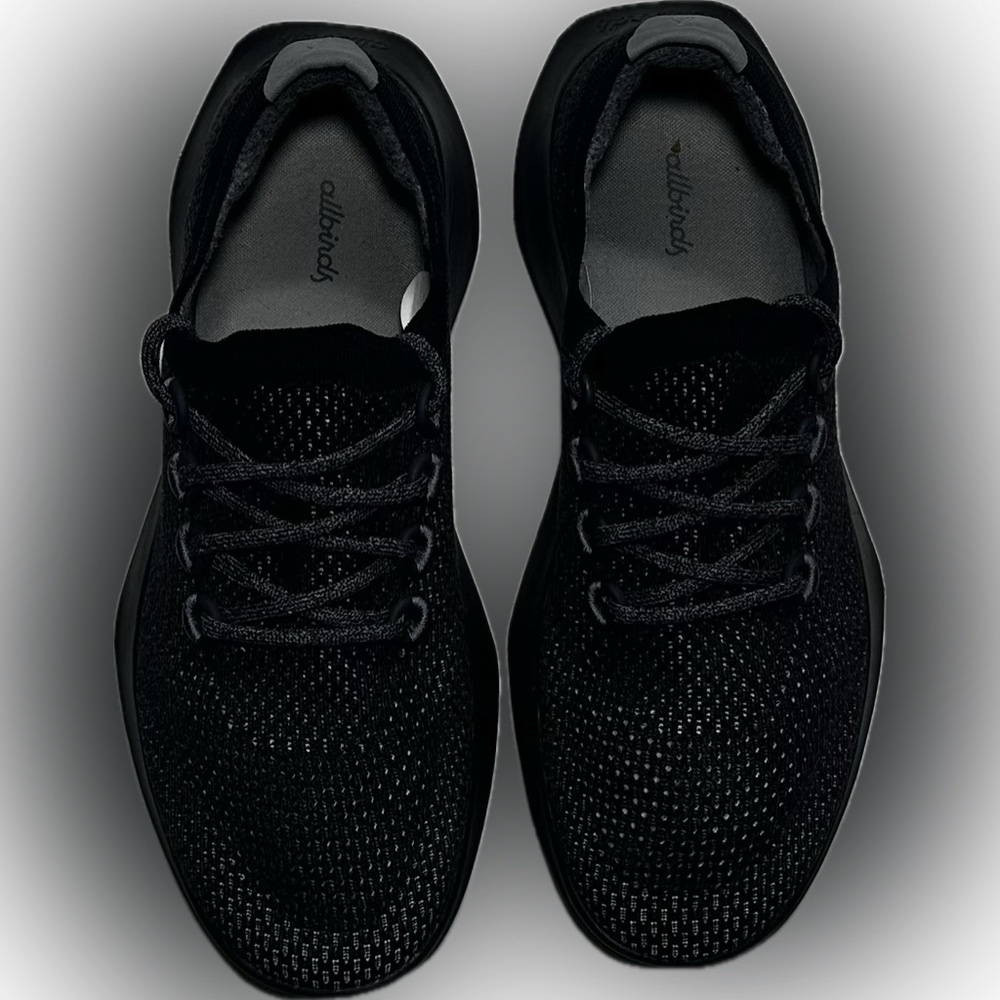 Allbirds Men’s Tree Dasher 2 Black Breathable Knit Active Shoe size 11.5 - Picture 5 of 9